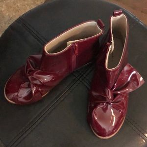 Zara Girls Red Boots